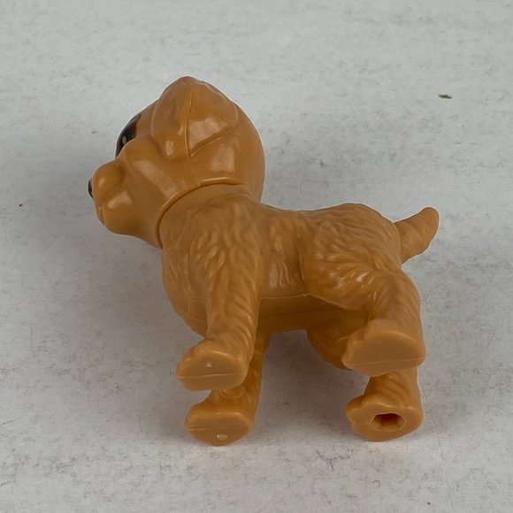 Barbie Pet Tan With Patch Looking Eye On All Fours Pretend Play Playset Kids Toy - Picture 5 of 5